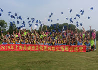 九游会老哥俱乐部举行2019年新生拓展训练运动