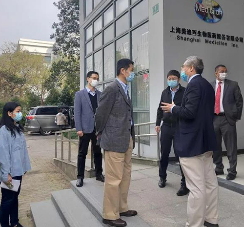 上海市委常委、副市长吴清一行调研九游会老哥俱乐部张江园区