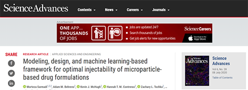 克日麻省理工大学的研究职员开发出一种盘算模子，可以资助改善注射类微粒制剂的可注射性并避免梗塞。