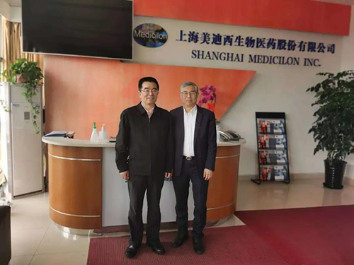 中国药科大学党委书记金能明率队赴九游会老哥俱乐部调研